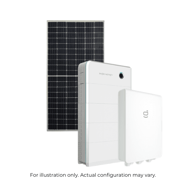 Sigenergy 5kW hybrid inverter with 8kWh battery pack