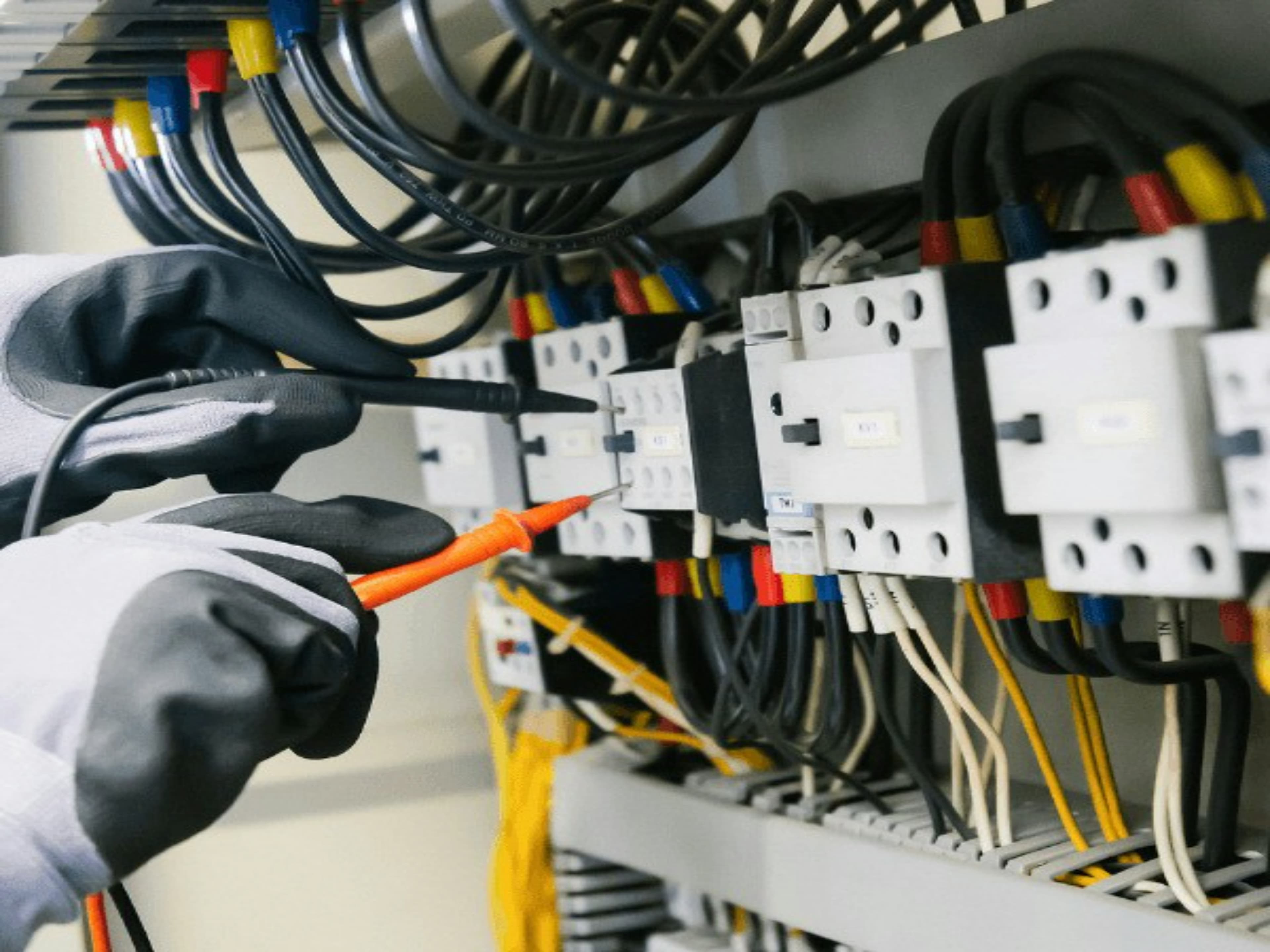 Neat electrical wiring and distribution board work completed by Muktech